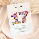 Search for 17th birthday invitations Chic