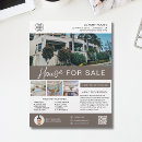 Search for real estate agent flyers House for sale