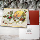 Search for landscape photo christmas cards Retro
