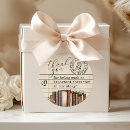 Search for vintage wedding stickers Thank you