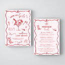 Search for red cowgirl invitations Girls weekend