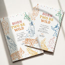 Search for safari animals 2nd birthday invitations Second birthday party