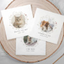 Search for dog napkins Watercolor