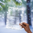 Search for snow white birthday invitations Snowflakes
