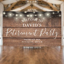 Search for retirement party banners String lights