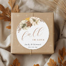 Search for fall wedding stickers Favor