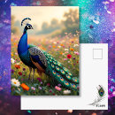 Search for peacock quote cards stamps Blue