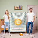Search for you are my sunshine blankets Gender neutral