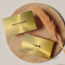 Search for shiny business cards Gold