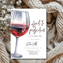 Search for wine glass birthday invitations Party