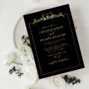 Search for elegant borders invitations Gold