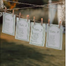 Search for wedding table cards Green