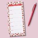 Search for strawberry notepads Strawberries