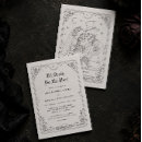Search for gothic halloween wedding invitations Til death