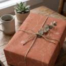 Search for rust wrapping paper Floral