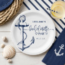 Search for anchor paper plates Nautical