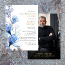 Search for funeral invitations Modern elegant