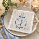 Search for rustic napkins Navy blue