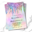 Search for holographic invitations Iridescent