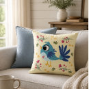 Search for bluebird pillows Bluebird of happiness