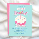 Search for cupcake bridal shower invitations Cute