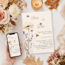 Search for bee bridal shower invitations Wildflowers