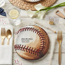 Search for baseball baby shower plates Watercolor
