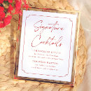 Search for signature cocktails Bride