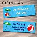Search for party stationery Drink ticket
