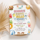 Search for summer vacation invitations End of school