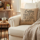 Search for burlap pillows Typography