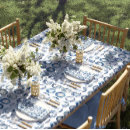 Search for blue and white tablecloths Farmhouse
