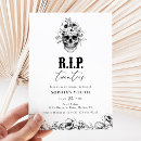 Search for rip invitations Mourning twenties