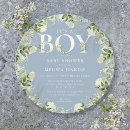 Search for its a boy invitations Dusty blue