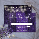 Search for engagement party rsvp cards Purple