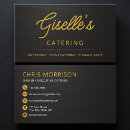 Search for food service business cards Elegant