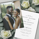 Search for bride and groom wedding invitations Modern