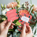Search for navy business cards Floral logo