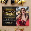 Search for hollywood birthday invitations Vip pass