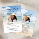Search for sea celebration of life invitations Modern