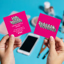 Search for neon business cards Trendy