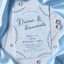 Search for denim and diamonds invitations Bling
