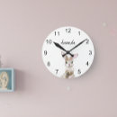 Search for woodland nursery clocks Bunny