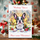 Search for boston terrier cards Watercolor