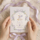 Search for purple 1st birthday invitations For kids