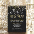 Search for cheers to the new year invitations Modern