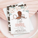 Search for cowgirl baby shower invitations Wild west