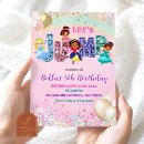 Search for kids dress up party invitations Girl