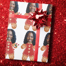 Search for gingerbread wrapping paper Girl