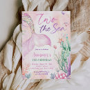 Search for watercolor mermaid invitations Summer mermaid party
